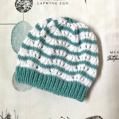 Sea foam beanie