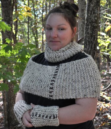 Highlander Cowl and Cuffs