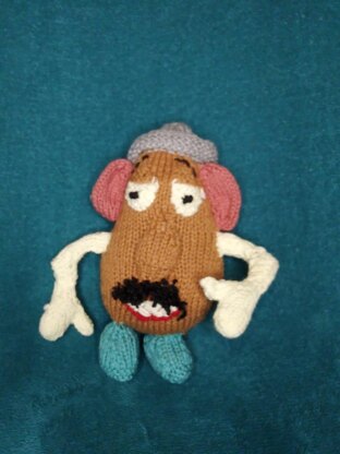 Knitted Mr. Potato Head