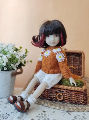 Daisy cardigan for Paola Reina