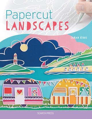 Search Press Papercut Landscapes by Sarah King