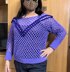 Sweet Beehives Sweater Net Pullover