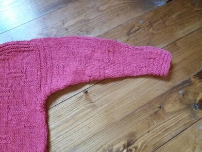 LUCIANA, lovely rustic jumper for girls