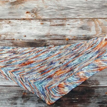 21 Eyes Shawl - knitting pattern