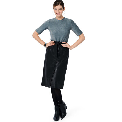 Burda Style Misses' Slim Fit Top with Neckband B5970 - Sewing Pattern