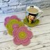 Flower Power Coasters - 5 Petals