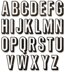 Sizzix Thinlits Dies By Tim Holtz 26/Pkg - Alphanumeric, Shadow Upper