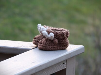 Deer Baby Booties Slippers