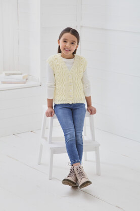 Sweater, Cardigan & Waistcoat in King Cole Comfort Aran - P6170 - Leaflet