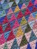 Triangles Mini Temperature Blanket