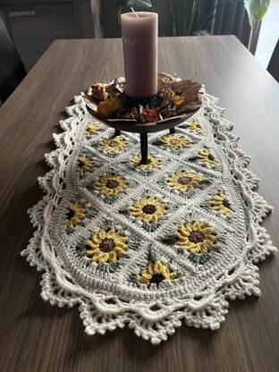 Sunflower Table Runner