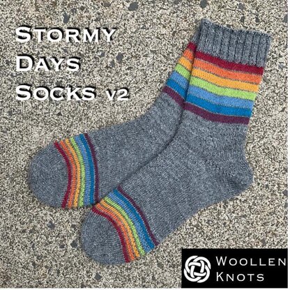 Stormy Days Socks v2