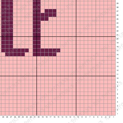 CROCHET PATTERN C2C Baby Blanket Miracle Pink Afghan Adorable Graphgan Throw