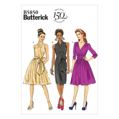 Butterick Damenkleid B5850 - Schnittmuster