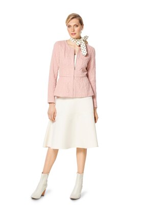 Burda Style Misses' Peplum Jacket B6334 - Paper Pattern, Size 8-18
