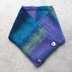 Jeweltone Buttoned Scarf