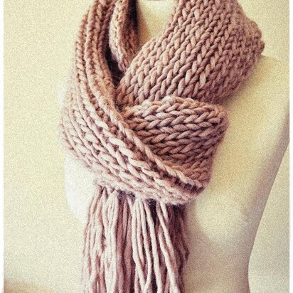 Cozy & Plush Ribbed Scarf