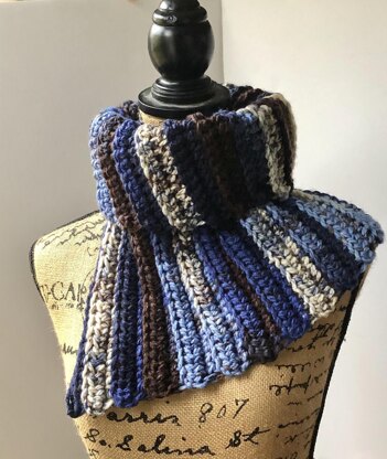 Sunset Ridge Split Neck Cowl