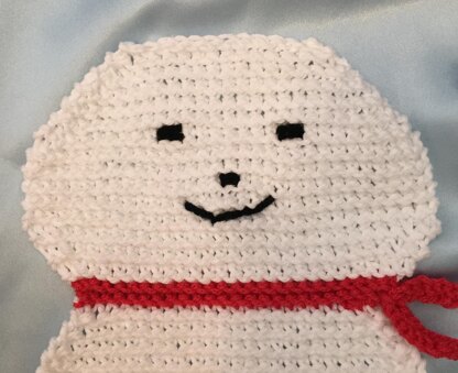 Snowman Dish Cloth