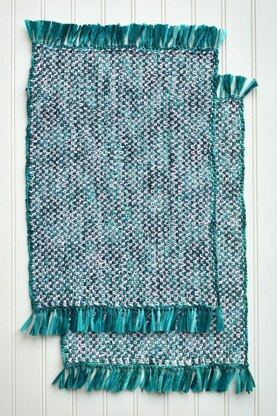 Wakame Placemats in Universal Yarn Yashi & Yashi Iro - 2318 - Downloadable PDF