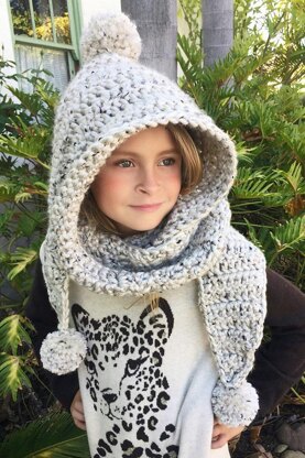 Hooded Scarf - Chloe Hood