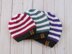Easy Striped Worsted Weight Hat