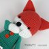 Toy crochet pattern of Fox