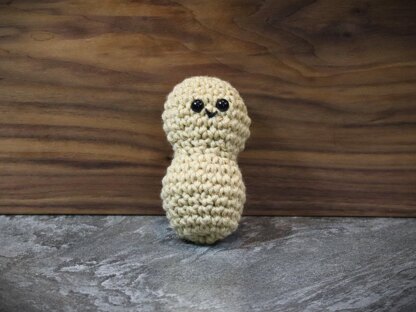 Crochet Peanut Amigurumi Food