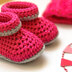 Baby Shoes Ivelle in Hoooked Somen - Downloadable PDF