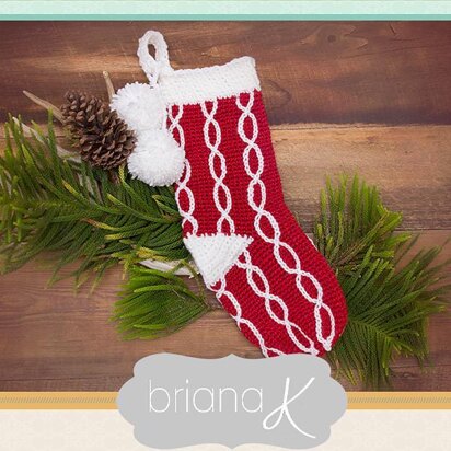 Coppola Candy Cane Stocking