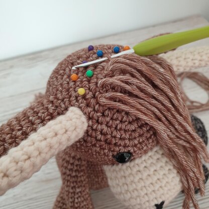 Ogden the Ox - UK Terminology - Amigurumi