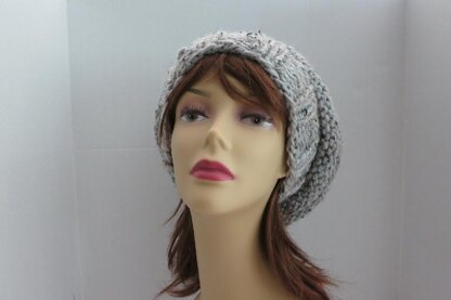 Chunky Mini-Beehive Slouch Hat Pattern