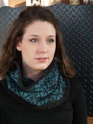 Teal Door Cowl