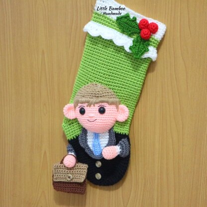 Office Worker Christmas Stocking