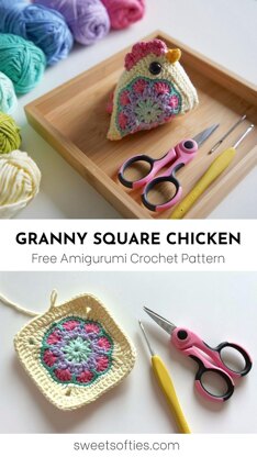 Granny Square Chicken