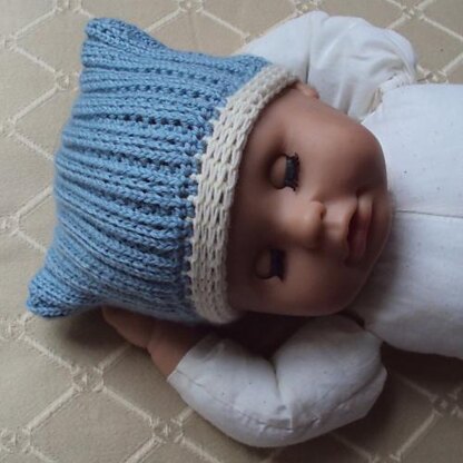 Square Knit-Look Hat - Baby & Toddler