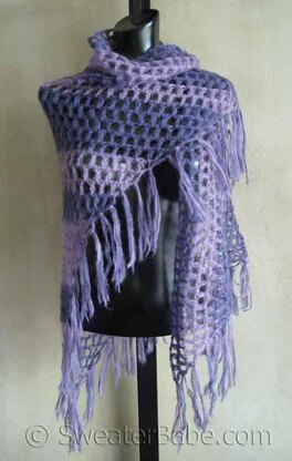 #40 Simple Crochet Shawl