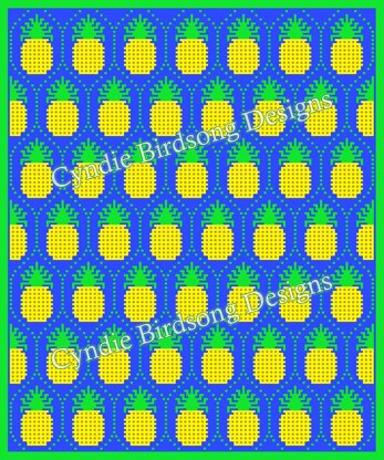 Pineapple Paradise Mosaic Crochet projects