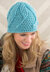 Mermaid Tails Hat in Red Heart With Love Solids - LW4636 - Downloadable PDF