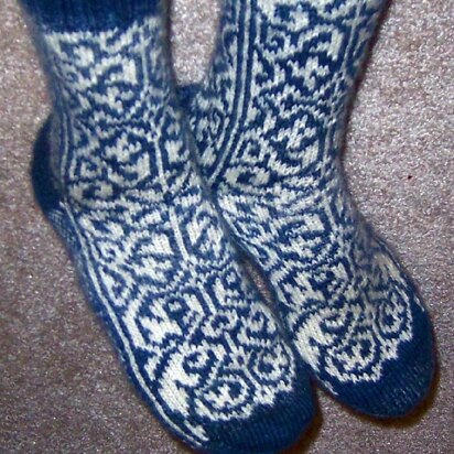 Secret Garden Socks