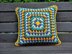 Blue Mood Granny Cushion