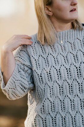 Easy Lace Sweater