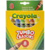 Crayola Jumbo Crayons - 8/Pkg