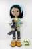 Crochet Doll Pattern, Amigurumi doll pattern, Medium doll, 18"/46cm, Wendy