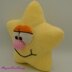 The happy Star pillow Magicalknit