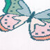 Mint & Make Butterfly 8" Cross Stitch Kit with Hoop