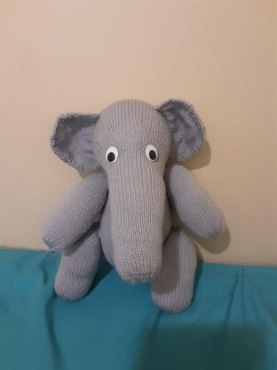 Cuddly Elephant Pattern.