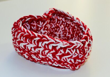 Valentine's Day Heart Basket