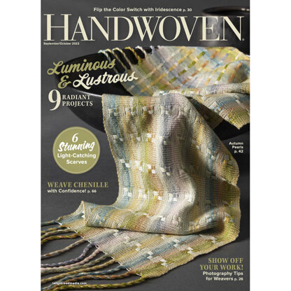 Handwoven Magazine September/October 2023