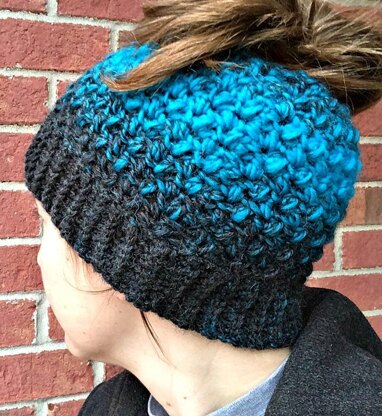 Quick and Easy Messy Bun Hat